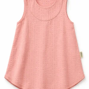 Sleeveless Seersucker Tank Top